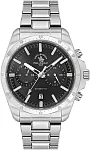 Santa Barbara Polo Legend Quartz Chrono Date Black Dial Steel Bracelet SB.1.10698-2