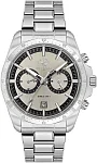 Santa Barbara Polo Legend Quartz Chrono Date Brown Dial Steel Bracelet SB.1.10698-1