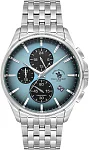 Santa Barbara Polo Legend Quartz Chrono Date Blue Dial Steel Bracelet SB.4.10041-6