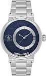 Santa Barbara Polo Western Automatic Date Black Dial Steel Bracelet Special Edition SB.1.10702-3