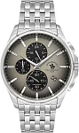 Santa Barbara Polo Legend Quartz Chrono Date Grey Dial Steel Bracelet SB.4.10041-5
