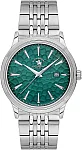 Santa Barbara Polo Noble Quartz Date Sea Blue Dial Steel Bracelet SB.4.10037-4