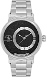 Santa Barbara Polo Western Automatic Date Black Dial Steel Bracelet Special Edition SB.1.10702-2