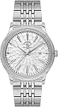 Santa Barbara Polo Noble Quartz Date Silver Dial Steel Bracelet SB.4.10037-1