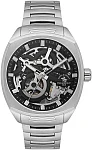 Santa Barbara Polo Luxury Automatic Black Skeleton Dial Steel Bracelet SB.5.10006-2