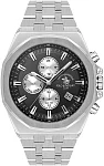 Santa Barbara Polo Luxury Quartz Day-Date Multifunction GMT Black Dial Steel Bracelet SB.1.10546-2