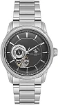 Santa Barbara Polo Luxury Automatic Open-Heart GMT Black Dial Steel Bracelet SB.1.10670-2
