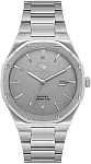 Santa Barbara Polo Noble Quartz Date Silver Dial Steel Superslim Bracelet SB.1.10673-1
