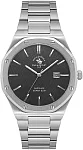 Santa Barbara Polo Noble Quartz Date Black Dial Steel Superslim Bracelet SB.1.10673-2