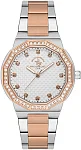 Santa Barbara Polo Unique Lady Quartz Silver Dial Bicolor Steel Bracelet SB.1.10552-5
