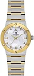 Santa Barbara Polo Unique Lady Quartz Silver Pearl Dial Bicolor Steel Bracelet Gold PVD SB.1.10664-4