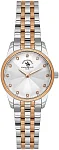 Santa Barbara Polo Unique Lady Quartz Silver Dial Bicolor Steel Bracelet Gold PVD SB.1.10649-6