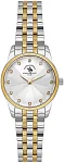 Santa Barbara Polo Unique Lady Quartz Silver Dial Bicolor Steel Bracelet Gold PVD SB.1.10649-4