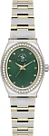 Santa Barbara Polo Unique Lady Quartz Green Dial Bicolor Steel Bracelet Gold PVD SB.1.10686-5