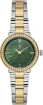 Santa Barbara Polo Unique Lady Quartz Green Pearl Dial Bicolor Steel Bracelet Gold PVD SB.1.10685-5