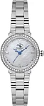 Unique Lady Quartz Pearl Dial Steel Bracelet