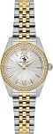 Santa Barbara Polo Unique Lady Quartz Silver Dial Bicolor Steel Bracelet Gold PVD SB.1.10687-3