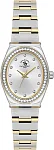 Santa Barbara Polo Unique Lady Quartz Silver Dial Bicolor Steel Bracelet Gold PVD SB.1.10686-4