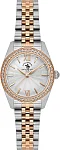 Santa Barbara Polo Unique Lady Quartz Silver Dial Bicolor Steel Bracelet Gold PVD SB.1.10687-6