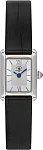 Santa Barbara Polo Unique Lady Quartz Silver Dial Black Leather Strap SB.1.10694-1