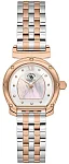 Santa Barbara Polo Western Lady Quartz White Pearl Dial Bicolor Steel Bracelet Gold PVD SB.1.10683-5
