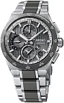 Seiko Astron GPS Solar Dual-Time Seiko Titanium Ceramic Insert HAB007J1