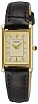 Seiko Classic Lady Rectangular Sapphire Yellow Gold PVD SWR110P1