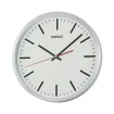 Seiko Zegar Ścienny Analogowy Okrągły Srebrny Minimalistyczny QXA861A