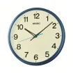 Seiko Zegar Ścienny Analogowy Okrągły Niebiesko-Biały QHA019L