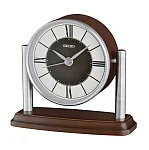 Seiko Zegar Kominkowy Analogowy Drewniany Brązowy Klasyczny QXG159B