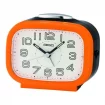 Seiko Zegar Biurkowy Analogowy Kwadratowy Biały Podświetlany z Alarmem QHK060E