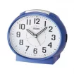Seiko Zegar Biurkowy Analogowy Okrągły Niebieski Podświetlany z Alarmem QHK059L