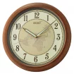 Seiko Zegar Ścienny Analogowy Okrągły Jasnobrązowy Mapa Świata QXA825B