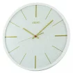 Seiko Zegar Ścienny Analogowy Okrągły Biały Brokatowy QXA828W