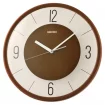 Seiko Zegar Ścienny Analogowy Okrągły Drewniany Brązowy QXA852B
