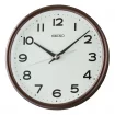 Seiko Zegar Ścienny Analogowy Okrągły Brązowy QXA836B