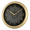 Seiko Zegar Złoty Analogowy Okrągły Minimalistyczny QHA018G