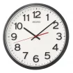 Seiko Zegar Ścienny Analogowy Okrągły Czarny QXA750K