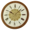 Seiko Zegar Ścienny Analogowy Okrągły Drewniany Mandala QXA857Z
