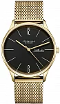 Berlin Quartz Day-Date Piano Black Milanaise