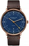 Sternglas Hamburg Automatic Date Dark Blue Bronze PVD S02-HH46-VI17