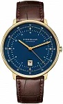 Hamburg Quartz Date Dark Blue Gold
