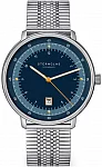 Sternglas Hamburg Edition 1911 Quartz Date Blue Dial Stainless Steel Mesh S01-HHT06-ME08