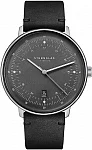 Hamburg Quartz Date Graphite Dial