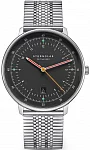 Hamburg Quartz Date Neugraphit SuperSlim Bracelet
