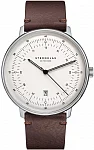 Sternglas Hamburg Quartz Date Silver Dial S01-HH10-VI11