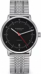 Naos Automatic Date Black Dial Mesh