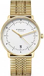 Naos Edition Heritage White Dial Yellow Gold PVD Bracelet