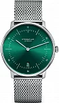 Naos Quartz Date Green Dial Mesh