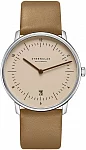 Naos Quartz Date Sand Dial Premium Brown Strap